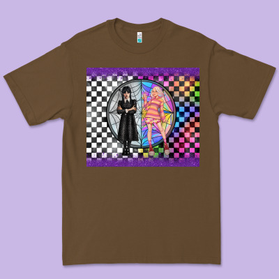 Gothic Girl Horror Family Premium Tee Designed By Tumblerdesignbyshophia