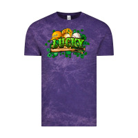 Cloud Purple St. Patrick's Day Baseball Vintage Tee - HowdyJamesFarm