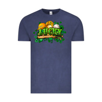 Vintage Denim St. Patrick's Day Baseball Vintage Tee - HowdyJamesFarm