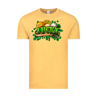Vintage Mustard St. Patrick's Day Baseball Vintage Tee - HowdyJamesFarm