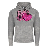 Cloud Rock breast cancer hearts Vintage Hoodie - FaDigitalArtStudio