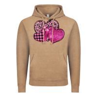 Vintage Coffee breast cancer hearts Vintage Hoodie - FaDigitalArtStudio