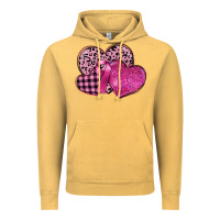 Vintage Mustard breast cancer hearts Vintage Hoodie - FaDigitalArtStudio