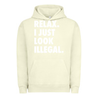 Pigment Pistachio relax trump i just look illegal politically incorrect t shirt Urban Hoodie - maiPhamDesign