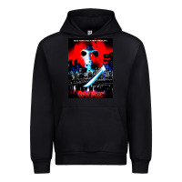 Black Vintage Classic  Horror film Art Characters Mens Womens Urban Hoodie - maiPhamDesign