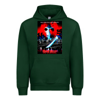 Forest Green Vintage Classic  Horror film Art Characters Mens Womens Urban Hoodie - maiPhamDesign