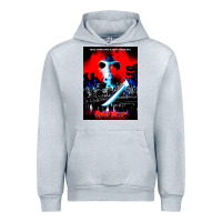 Heather Grey Vintage Classic  Horror film Art Characters Mens Womens Urban Hoodie - maiPhamDesign