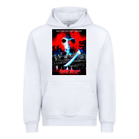 White Vintage Classic  Horror film Art Characters Mens Womens Urban Hoodie - maiPhamDesign