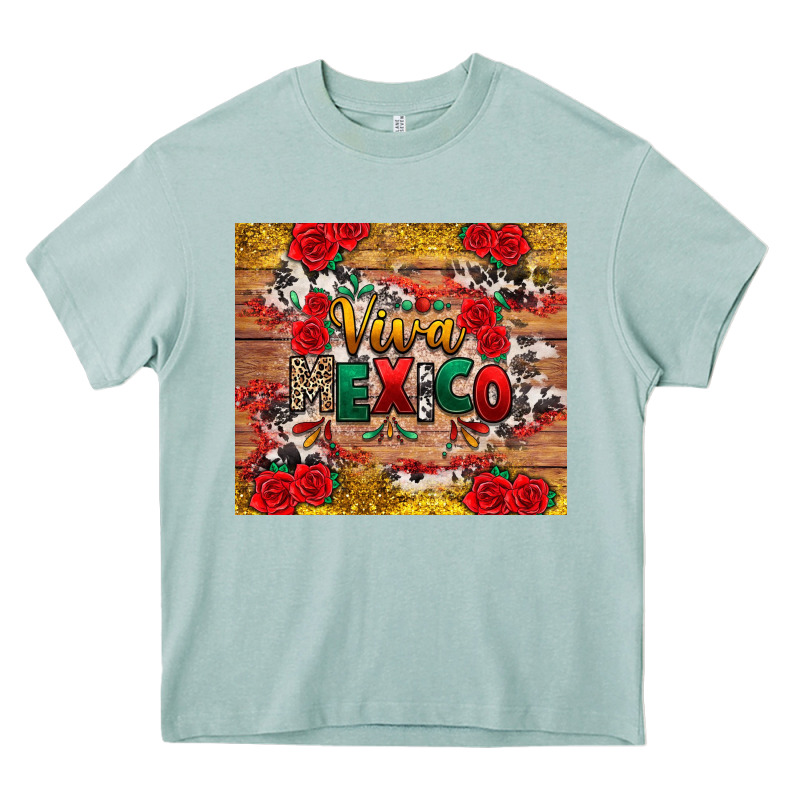 Viva Mexico Heavy Core Tee by texasbilliewilder | Teevron