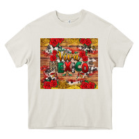 Cream Viva Mexico Heavy Core Tee - texasbilliewilder