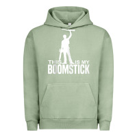 Pigment Oil Green this is my boomstick shotgun chainsaw dead evil halloween tank top Urban Hoodie - maiPhamDesign