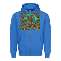 True Royal koala tumbler Zipper Hoodie - BarkalooDesign