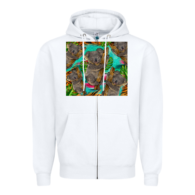 Koala Tumbler Zipper Hoodie by BarkalooDesign | Teevron