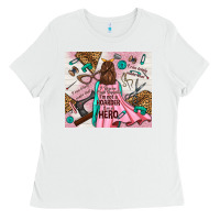 White i rescue craft supplies i'm not a hoarder i'm hero Ladies Tee - TumblerDesignByShophia
