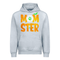 Heather Grey womens momster tshirt halloween scary costume mom t shirt Urban Hoodie - maiPhamDesign