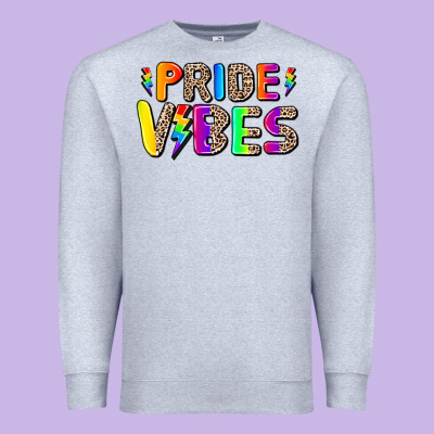 Prıde Vıbes Premium Sweatshirt Designed By Adodesignshop
