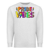 Oatmeal Heather prıde vıbes Premium Sweatshirt - AdoDesignShop