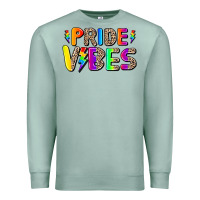 Seafoam prıde vıbes Premium Sweatshirt - AdoDesignShop