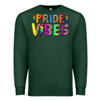 Sports Green prıde vıbes Premium Sweatshirt - AdoDesignShop