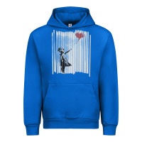 Cobalt banksy balloon girl cute Urban Hoodie - maiPhamDesign