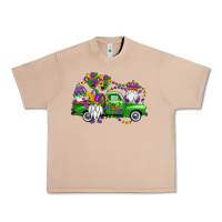 Burro mardi gras gnomes truck Urban Heavy Tee - OliviaCreatesArt