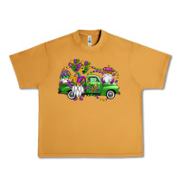 Peanut Butter mardi gras gnomes truck Urban Heavy Tee - OliviaCreatesArt