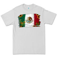 Dove Grey cactus sunflower mexican flag Premium Tee - Jasminsmagicworld