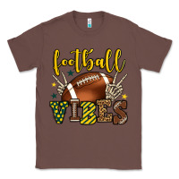 Chestnut Football vibes yellow and green team color Classic Tee - HowdyJamesFarm