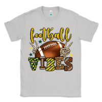 Moon Dust Football vibes yellow and green team color Classic Tee - HowdyJamesFarm