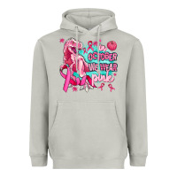 Moon Dust dinosaur  in october we wear pink Heavyweight Hoodie - AdoDesignShop