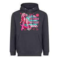 Smoke dinosaur  in october we wear pink Heavyweight Hoodie - AdoDesignShop