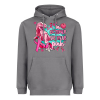 Storm dinosaur  in october we wear pink Heavyweight Hoodie - AdoDesignShop