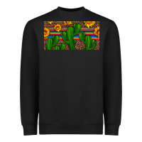 Black sunflowers and cactus license plate Heavyweight Sweatshirt - Artiststas