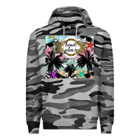 Slate Camo Beach Please Premium Hoodie - CowhideDigitalArt