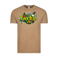 Vintage Coffee lucky gnomes truck St. Patrick's Vintage Tee - HowdyJamesFarm