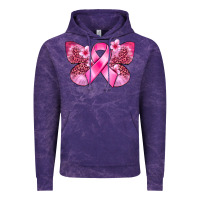 Cloud Purple Cancer butterfly Vintage Hoodie - FaDigitalArtStudio