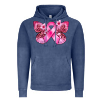 Vintage Denim Cancer butterfly Vintage Hoodie - FaDigitalArtStudio