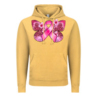 Cancer Butterfly Vintage Hoodie | Teevron