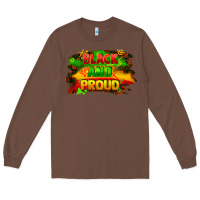 Chestnut black and proud Long Sleeve Tee - FaDigitalArtStudio
