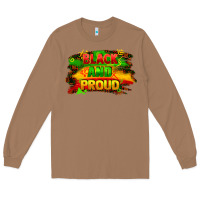 Toasted Coconut black and proud Long Sleeve Tee - FaDigitalArtStudio
