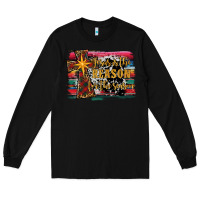 Black jesus i̇s the reason for the season christmas Long Sleeve Tee - RanaPortraitStore
