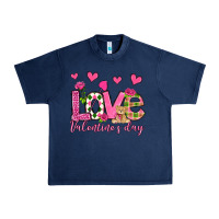 Navy love valentine's day olivia Urban Heavy Tee - OliviaCreatesArt
