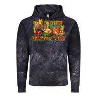 Cloud Black Happy Thanksgiving Vintage Hoodie - FaDigitalArtStudio