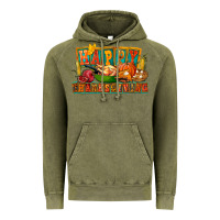 Vintage Olive Happy Thanksgiving Vintage Hoodie - FaDigitalArtStudio
