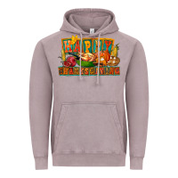 Vintage Zinc Happy Thanksgiving Vintage Hoodie - FaDigitalArtStudio