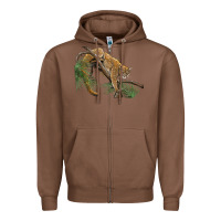 Chestnut florida panther Zipper Hoodie - BarkalooDesign