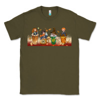 Army Green wizards coffee cups Classic Tee - TumblerDesignByShophia