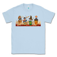 Dusty Blue wizards coffee cups Classic Tee - TumblerDesignByShophia