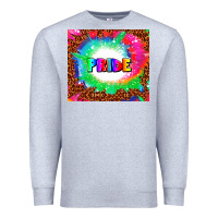 Heather Grey pride Premium Sweatshirt - AdoDesignShop