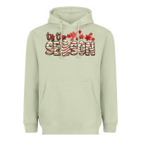 Matcha tis the season with christmas cake Heavyweight Hoodie - AdoDesignShop